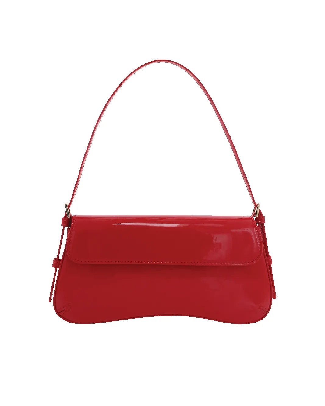 SABELLA SHOULDER BAG - CHILLI PATENT-GOLD sold by Billini product image thumbnail 3