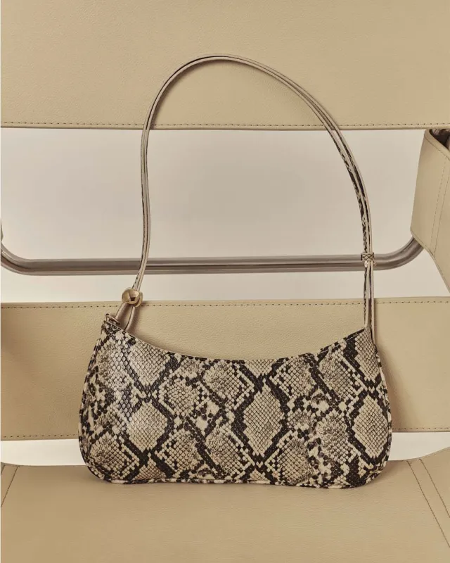 ROSABELLE SHOULDER BAG - CREAM SNAKE sold by Billini
