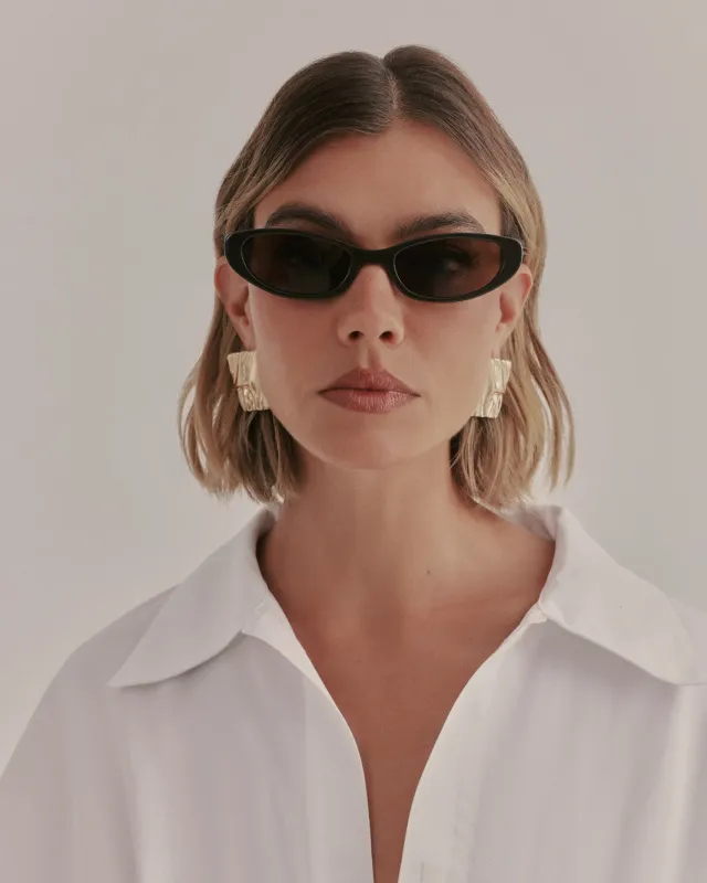 THE MONA - DARK CHOCOLATE-CINNAMON made by Banbe Eyewear