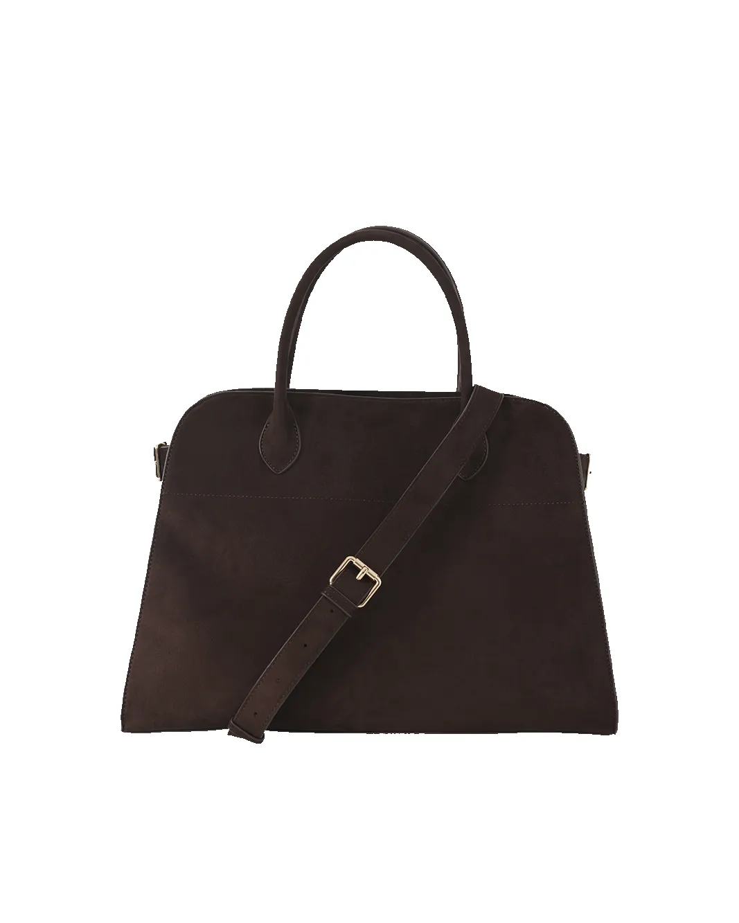 VALLEY HANDLE BAG - DARK CACAO SUEDE sold by Billini product image thumbnail 2