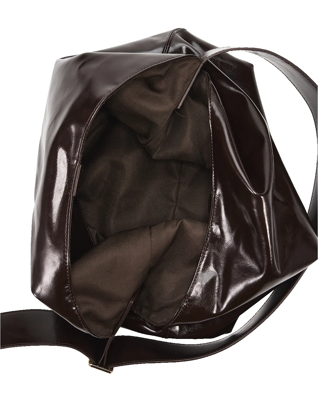 SISA SHOULDER BAG - CHOCOLATE CRINKLE sold by Billini product image thumbnail 5