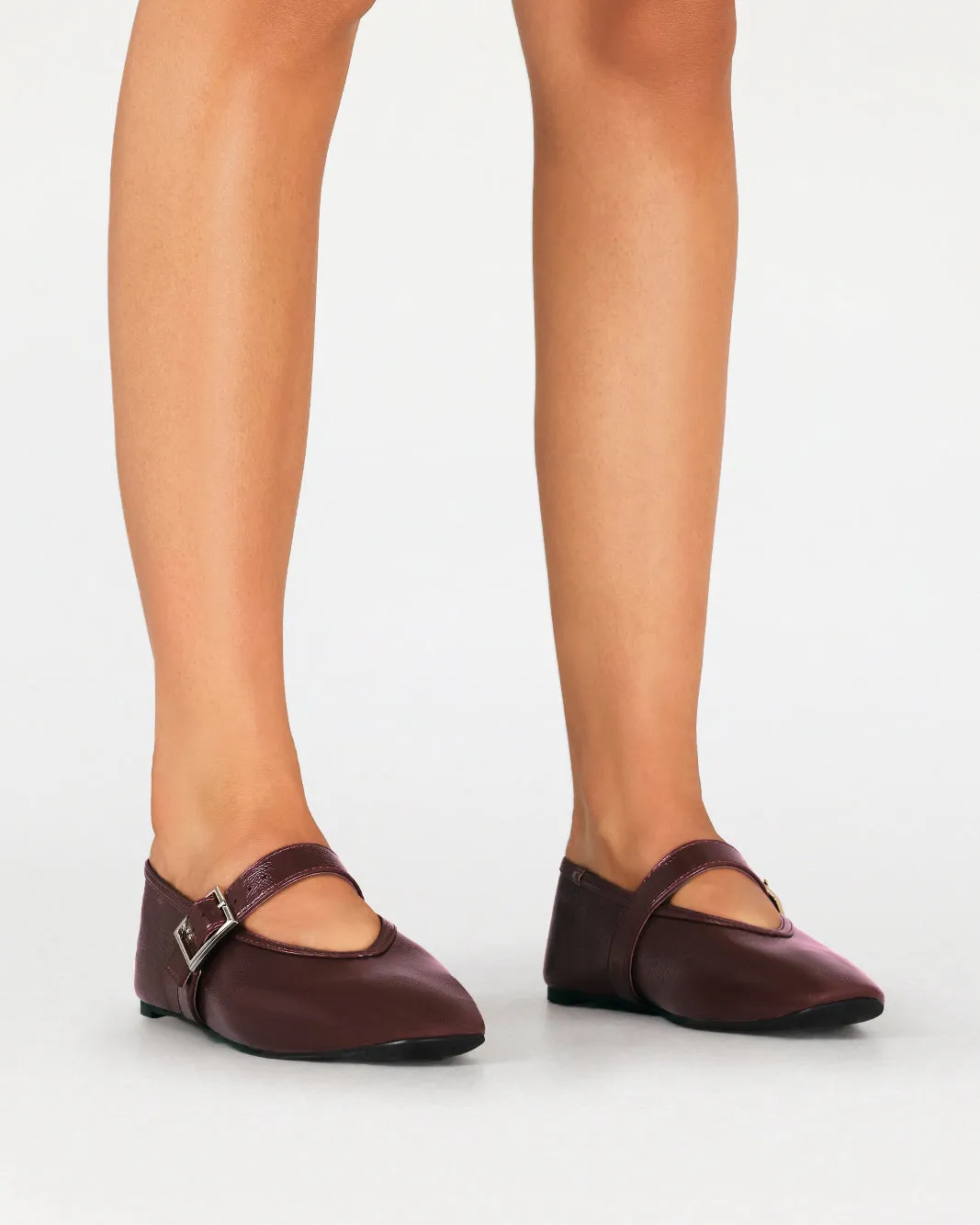 WEDNESDAY - CHERRY CRINKLE PATENT sold by Billini product image thumbnail 4