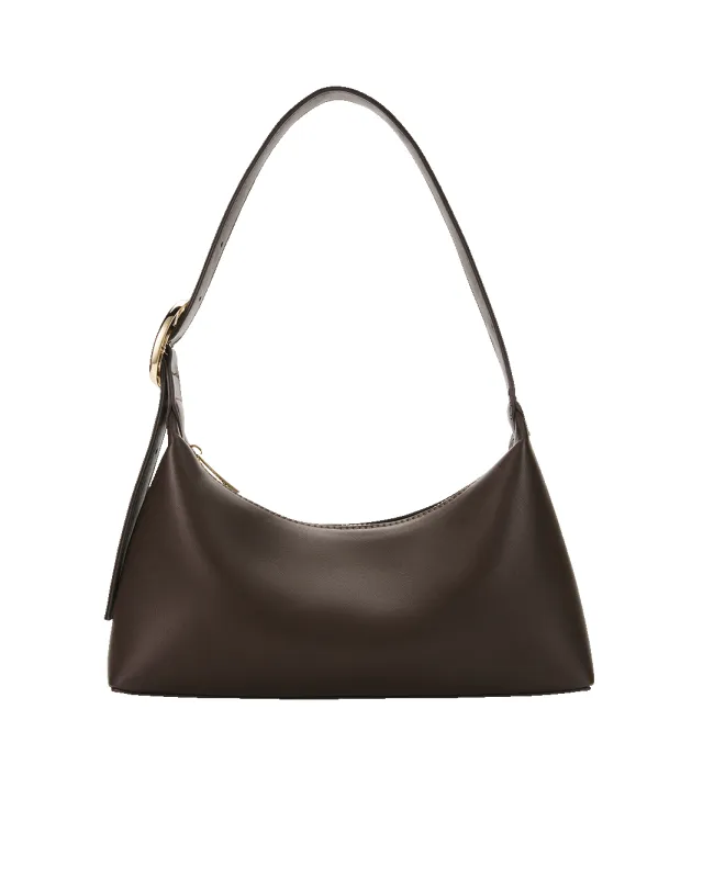 LUCIE HANDLE BAG - CHOCOLATE made by Billini