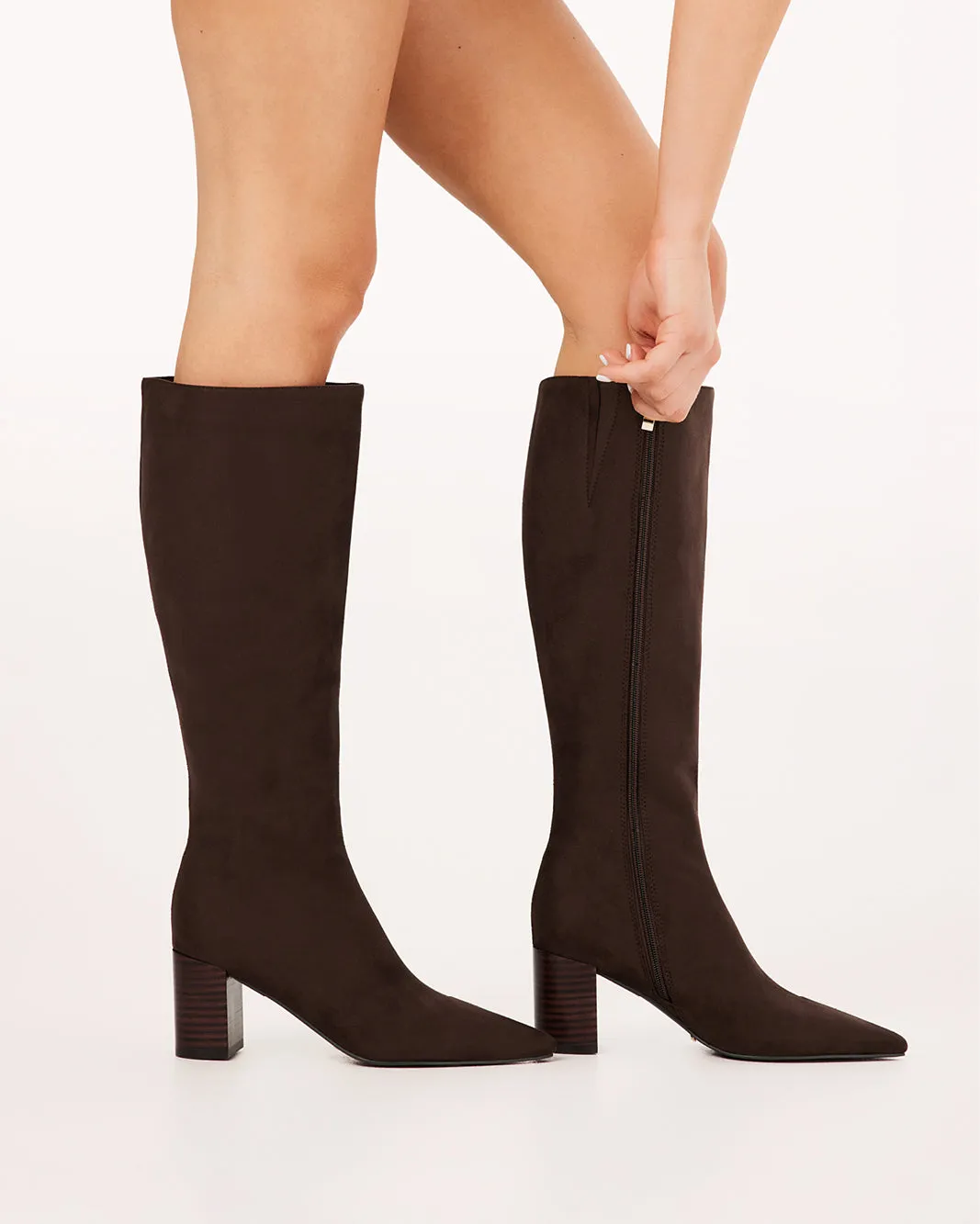 XUXA - DARK CACAO SUEDE sold by Billini product image thumbnail 2