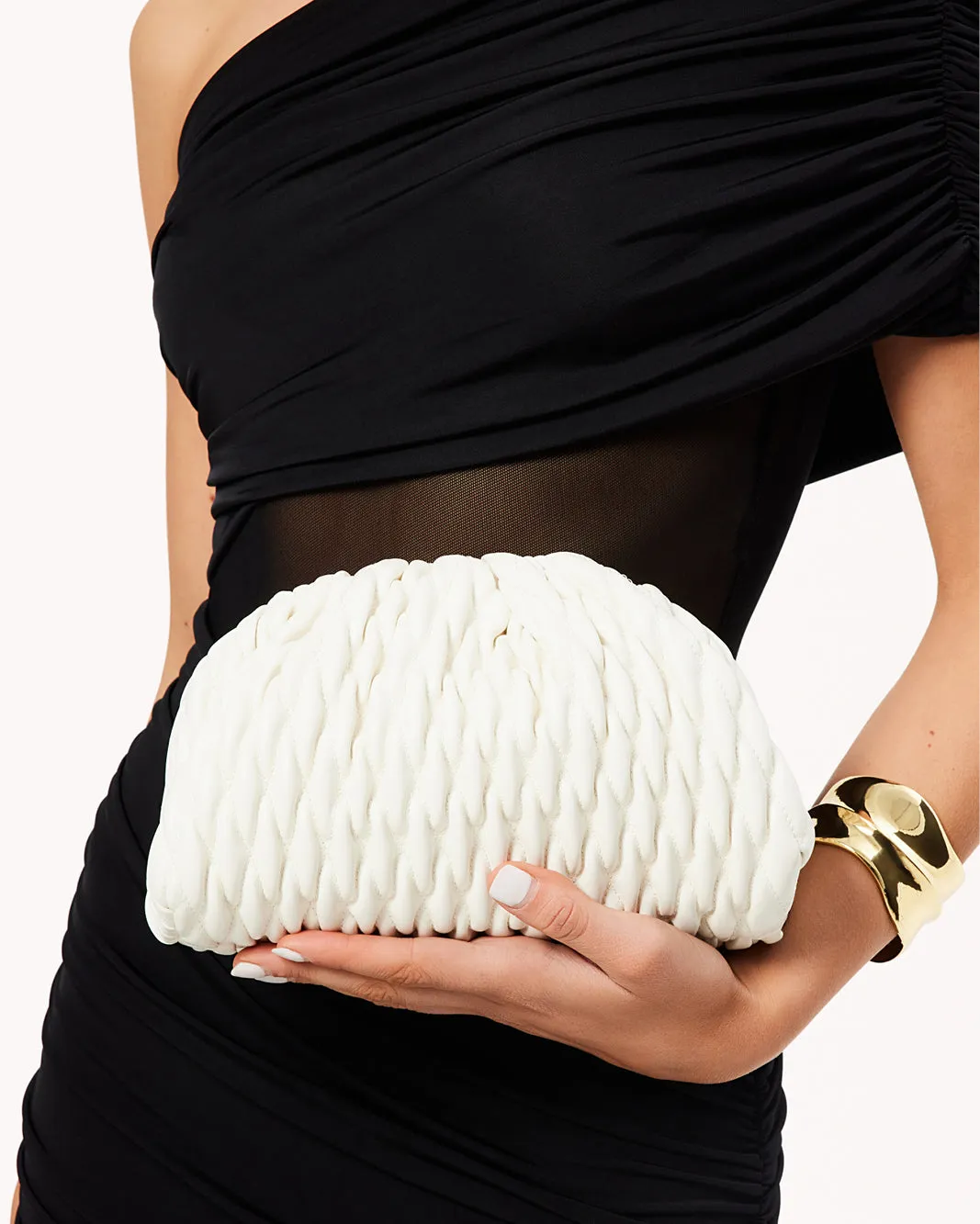 LACEY CLUTCH BAG - WHITE sold by Billini product image thumbnail 2