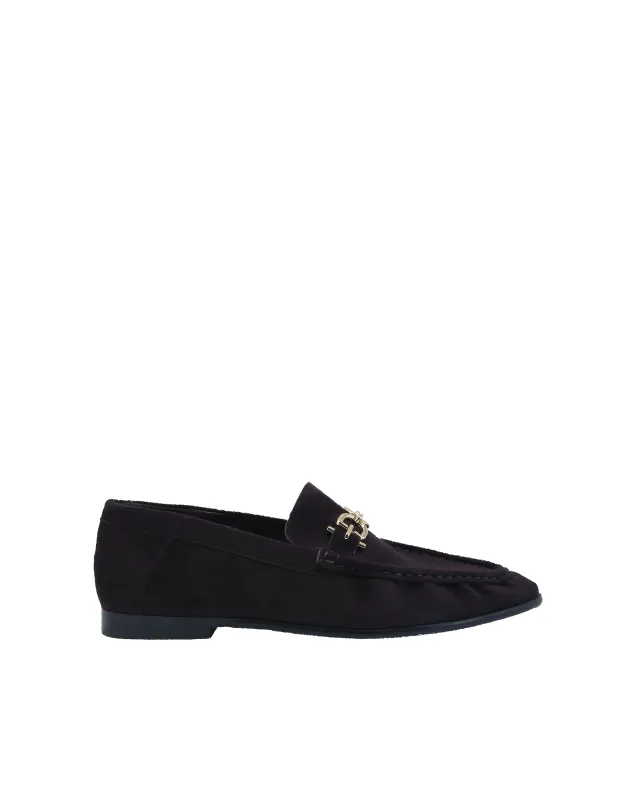 DEVORAH - DARK CHOCOLATE SUEDE made by Billini