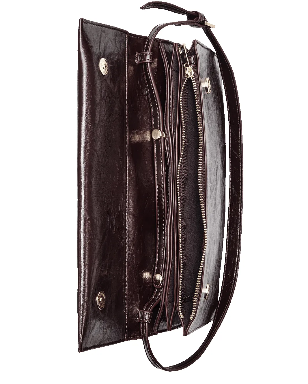 INDIE SHOULDER BAG - BORDEAUX SHINE sold by Billini product image thumbnail 5