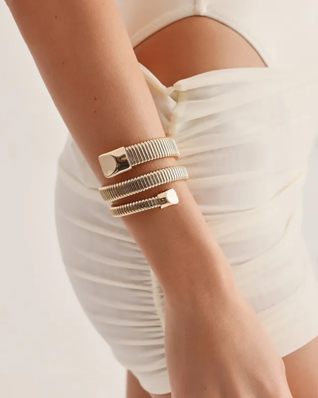 CHARLES BANGLE - GOLD made by Billini