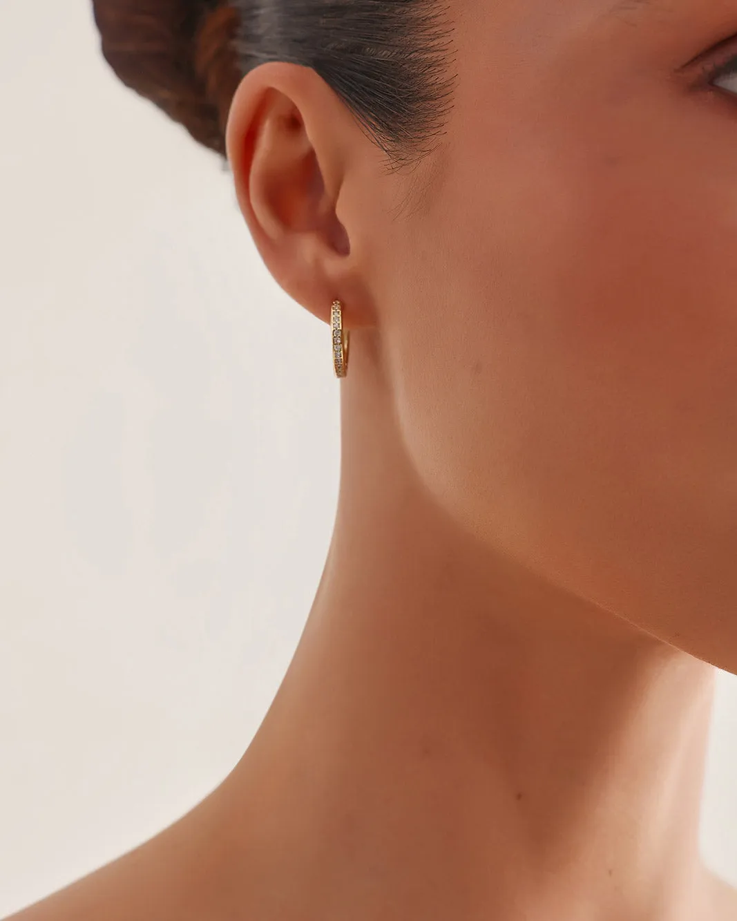 CHRISTINA EARRINGS - GOLD PLATED 18K sold by Billini