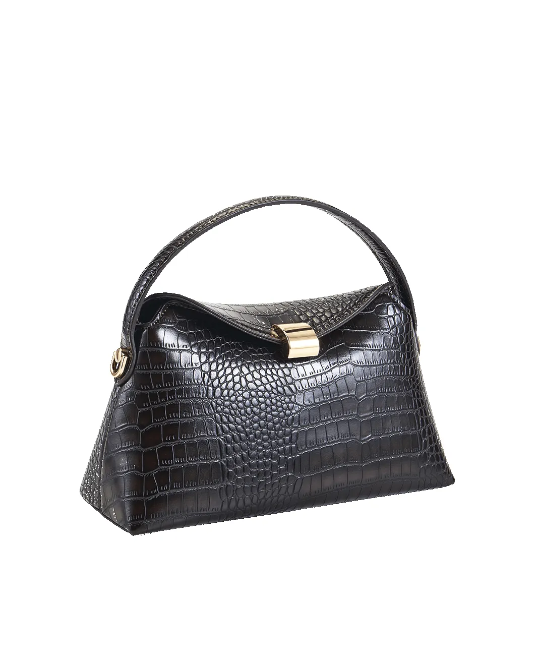 ANNALISE HANDLE BAG - DARK CACAO CROC sold by Billini product image thumbnail 3