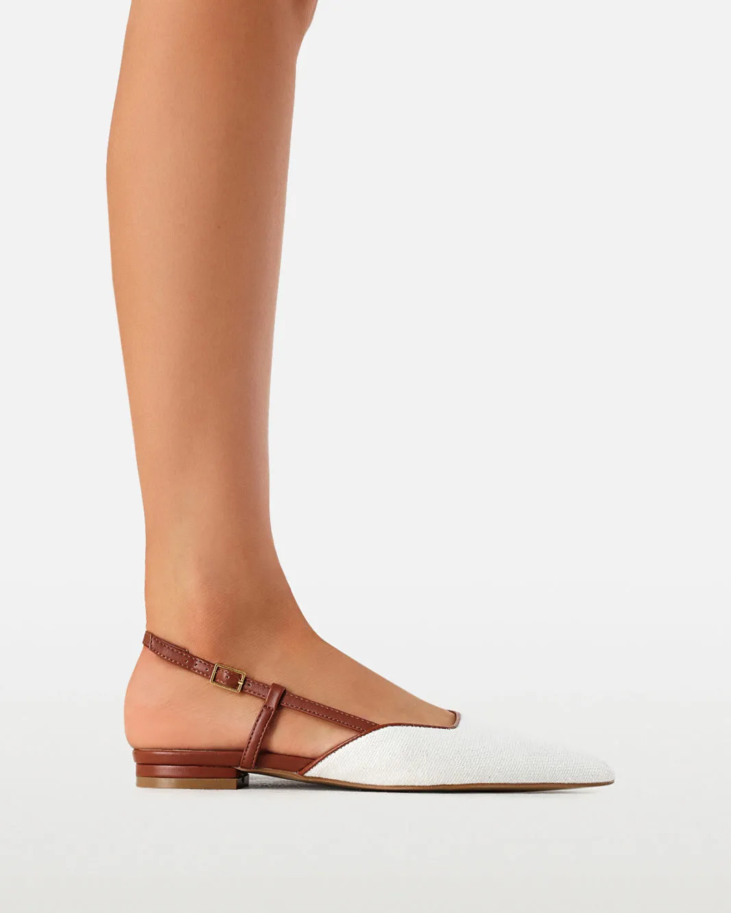 MAGGIE - CREAM LINEN-TAN sold by Billini product image thumbnail 4
