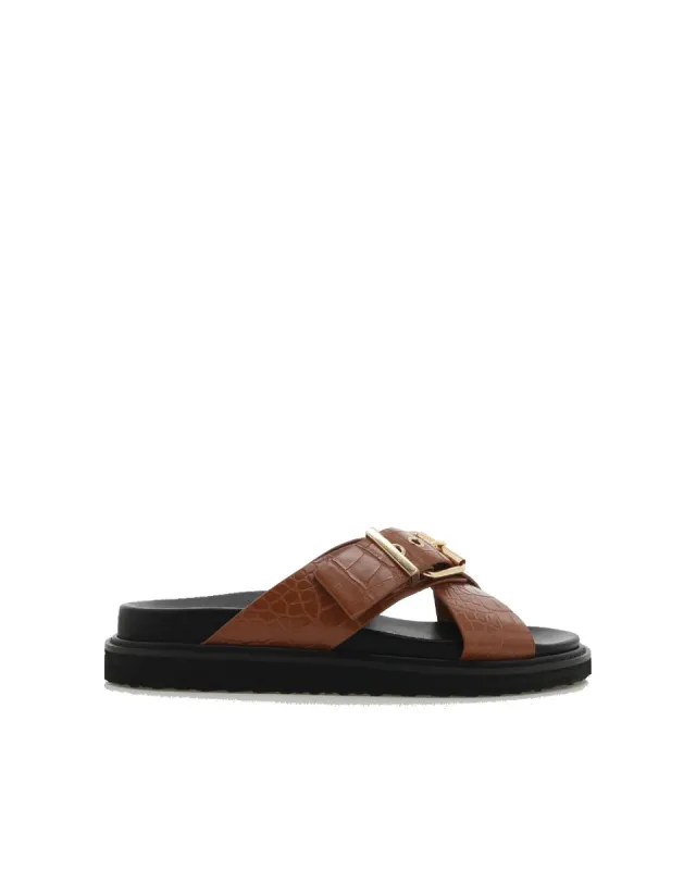 ZAYLA - TAN CROC sold by Billini