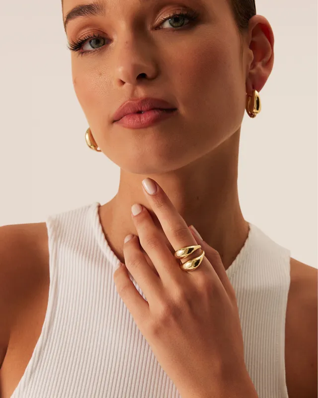 CALISA RING - GOLD sold by Billini