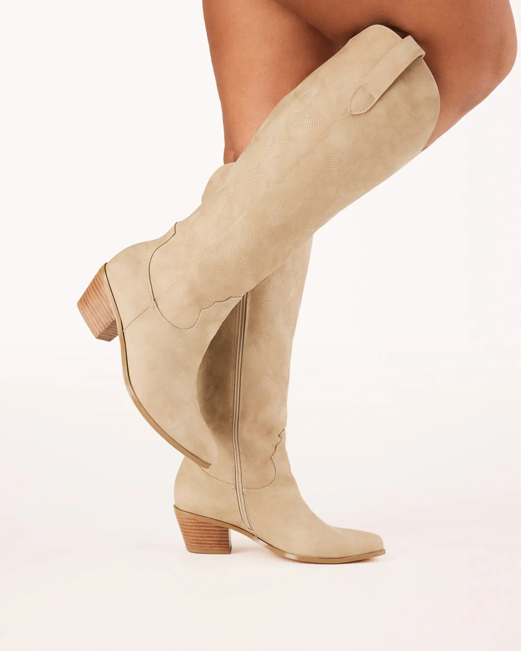 URSON EXTENDED CURVE - TAUPE NUBUCK sold by Billini product image thumbnail 2