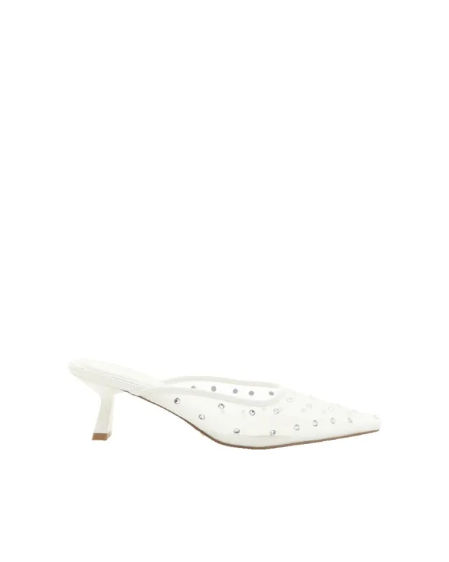 ANTONIA - WHITE MESH sold by Billini