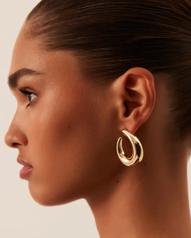 FELIX EARRING - GOLD sold by Billini