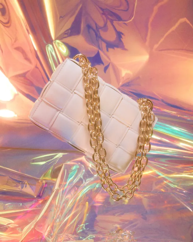 PEYTON SHOULDER BAG - BONE sold by Billini