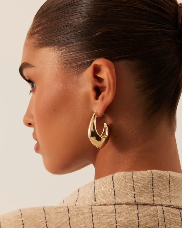 DONNA EARRING - GOLD sold by Billini