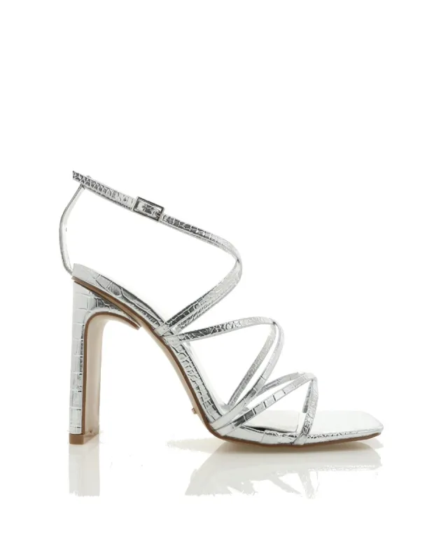 TABBY - SILVER CROC sold by Billini