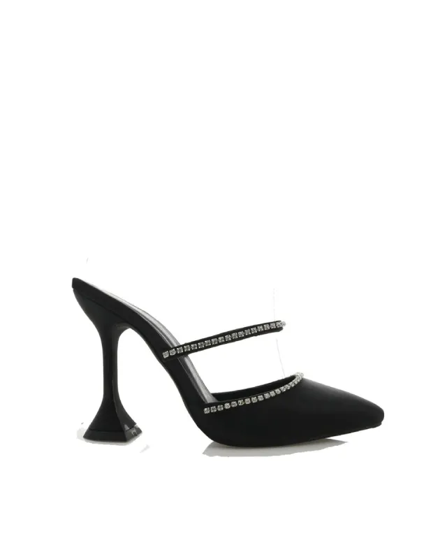 KAYLE - BLACK SATIN sold by Billini