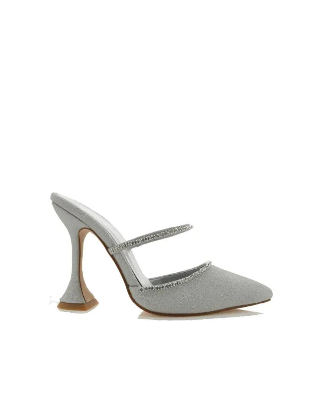 KAYLE - SILVER GLITTER sold by Billini