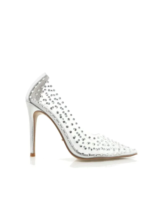 NIKARA - SILVER-DIAMANTE sold by Billini