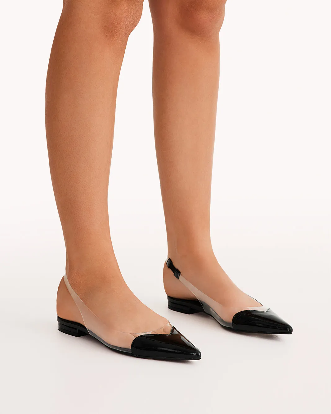 LORITA - BLACK PATENT-CLEAR sold by Billini product image thumbnail 3