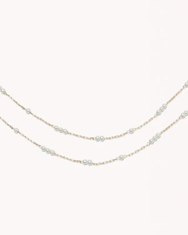 PINDA ANKLET PACK - GOLD-PEARL made by Billini