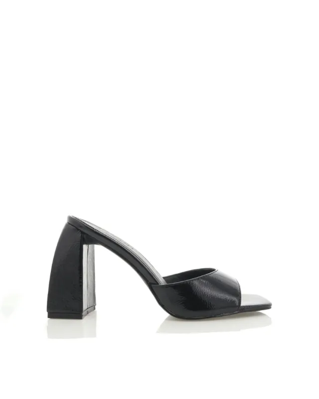 JAYLEN - BLACK CRINKLE PATENT sold by Billini