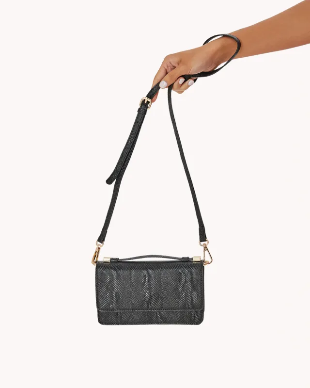 IRIS CROSS BODY BAG - BLACK SCALE sold by Billini