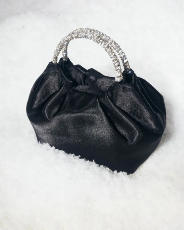 THE MINI - BLACK SATIN sold by Billini