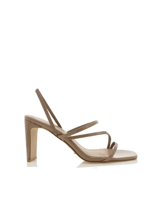 SAMMI WIDE FIT - TOFFEE PATENT sold by Billini