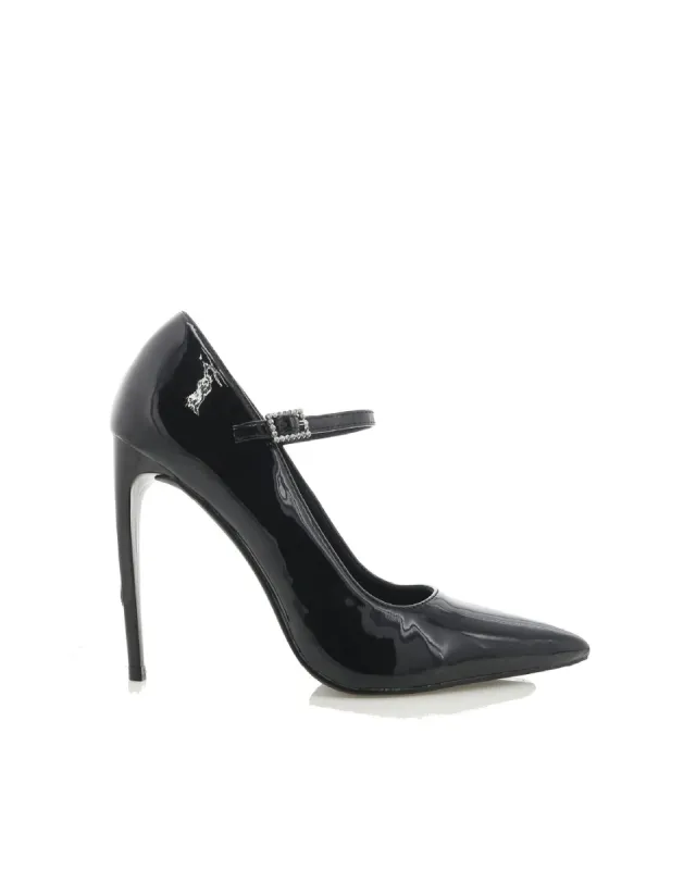 THE MARY JANE - BLACK PATENT sold by Billini