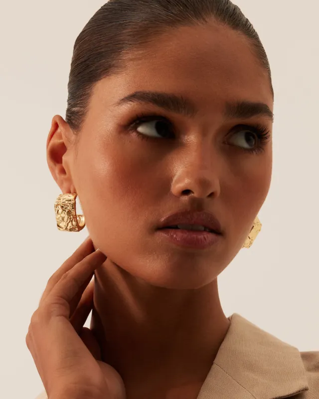 JANA EARRING - GOLD sold by Billini
