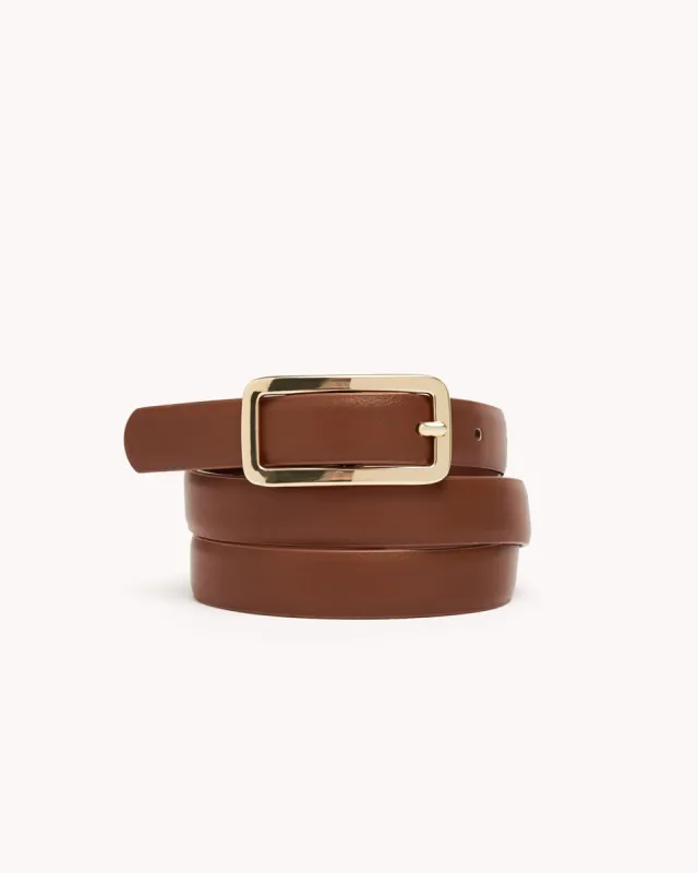 ADA BELT - TAN-GOLD sold by Billini