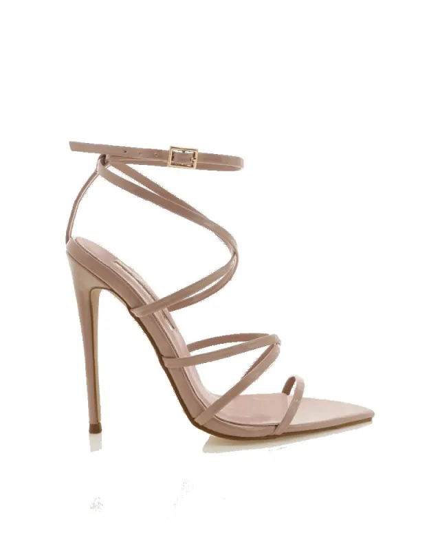 CAPELLA - DARK NUDE PATENT sold by Billini