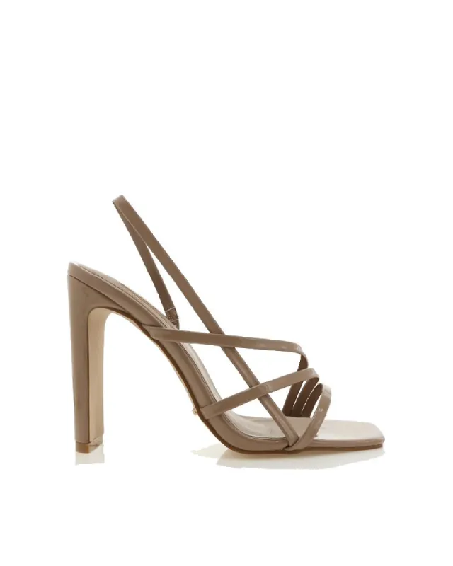 YASMINA - TAUPE PATENT made by Billini