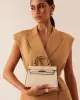 HARIETTE HANDLE BAG - BONE sold by Billini