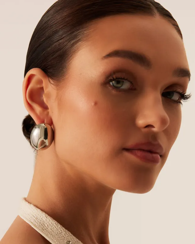 MORI EARRING - SILVER sold by Billini