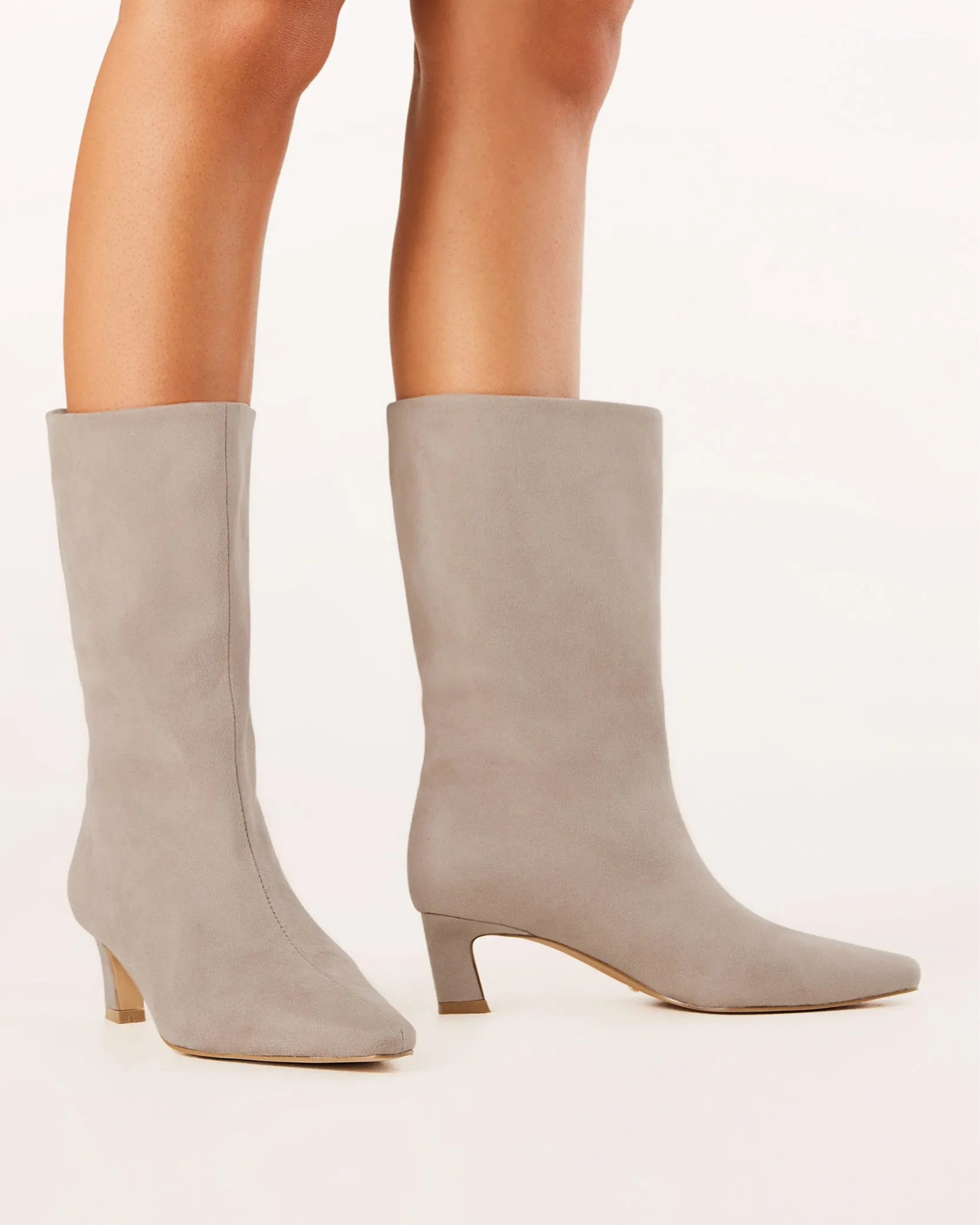 ELIOT - MIST GREY SUEDE sold by Billini product image thumbnail 4