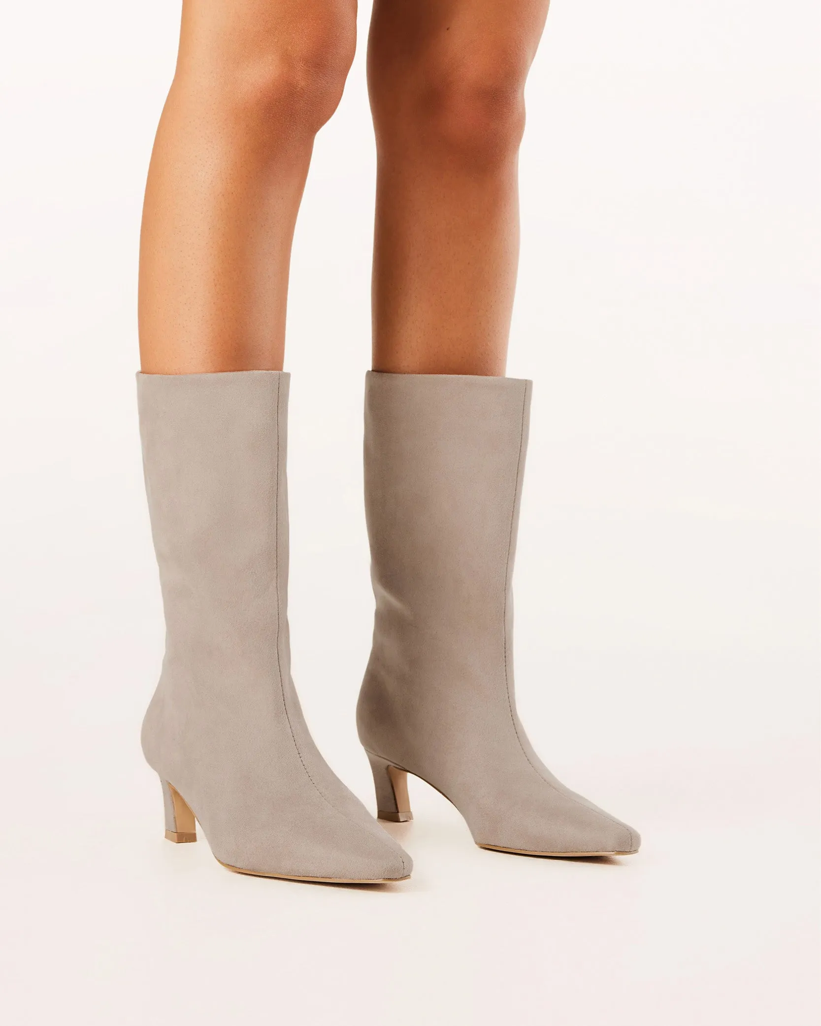ELIOT - MIST GREY SUEDE sold by Billini product image thumbnail 2