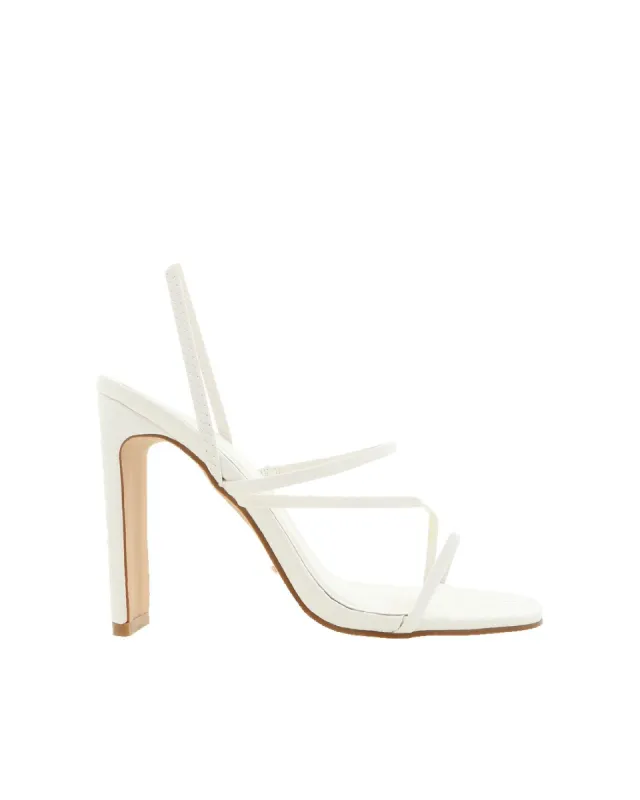 DIAZ WIDE FIT - WHITE SNAKE sold by Billini