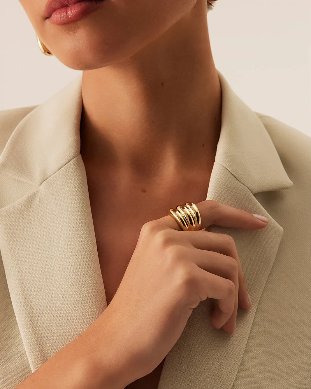 ELISABETH RING - GOLD sold by Billini