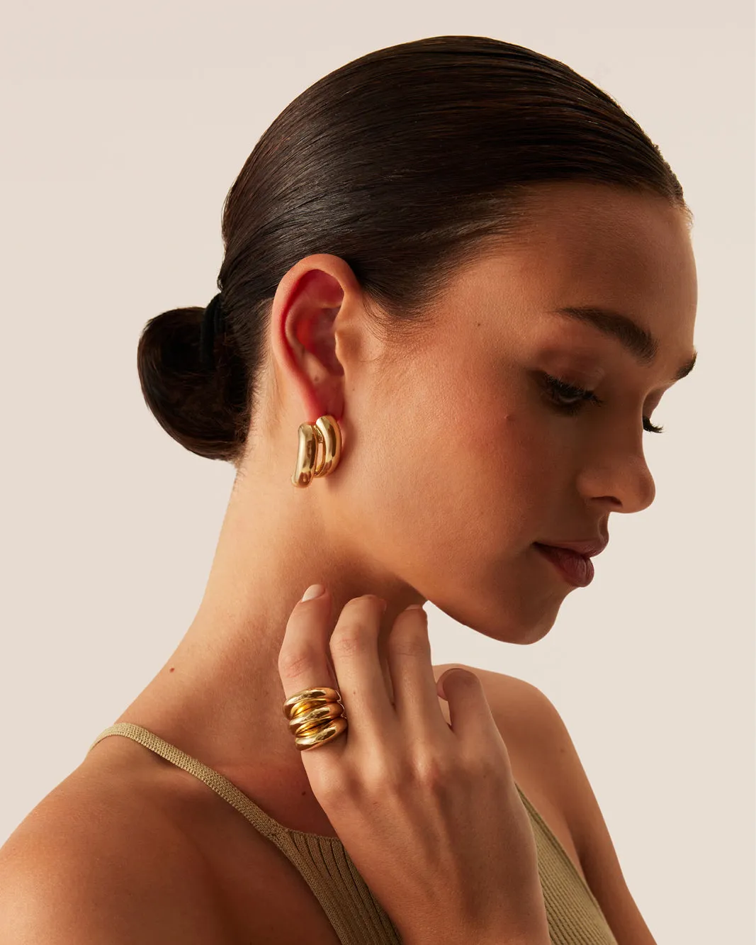 ELISABETH RING - GOLD sold by Billini product image thumbnail 4