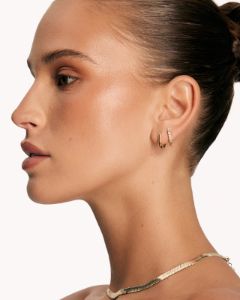 GAB GOLD PLATED EARRING 3 PACK - GOLD PLATED 18K sold by Billini