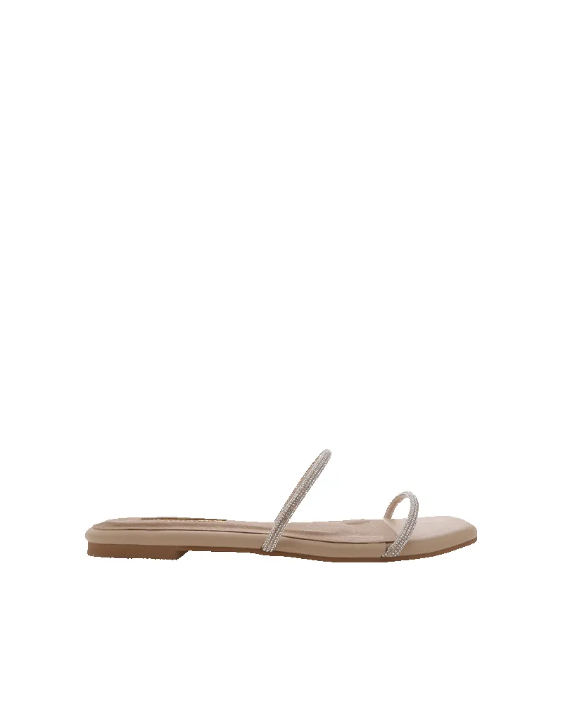 TENLEY - DIAMANTE-NUDE sold by Billini