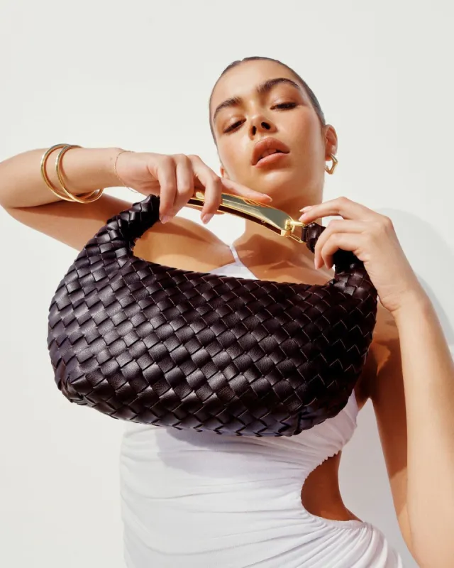 KARA HANDLE BAG - UMBER sold by Billini