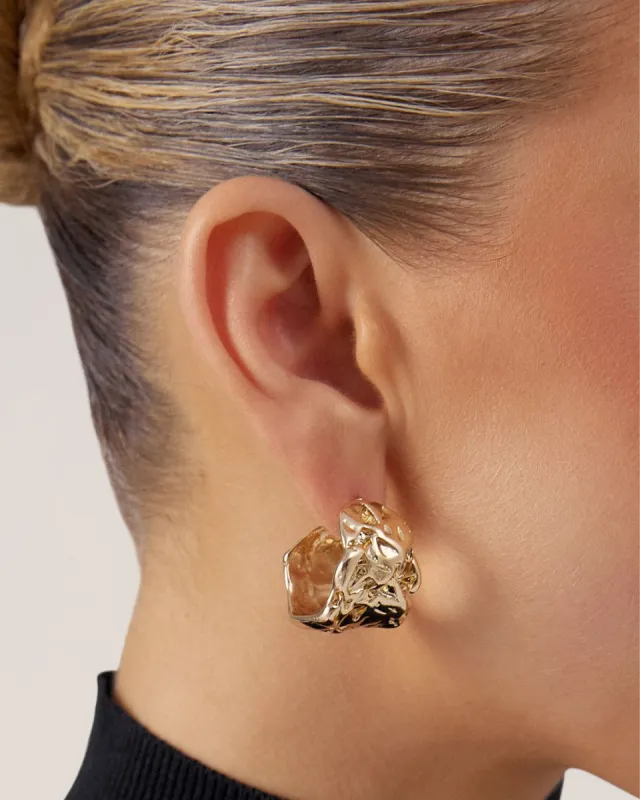 DEILELA EARRING - GOLD sold by Billini