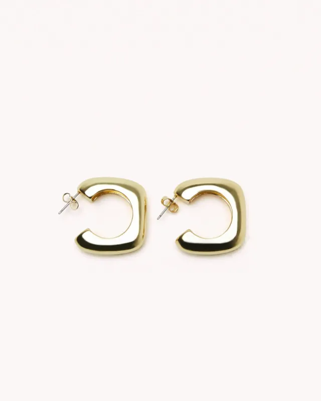 FIG EARRING - GOLD sold by Billini