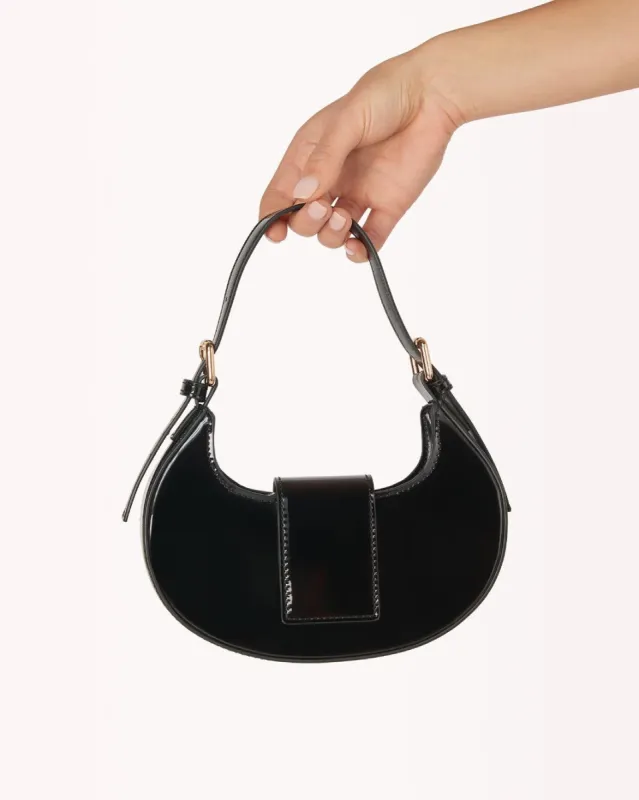 ATTICA CROSS BODY BAG - BLACK PATENT sold by Billini